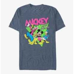 Cheapest ❤️ Disney Mickey Mouse Funky Bunch T-Shirt ✔️