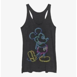 Deals ❤️ Disney Mickey Mouse Neon Mickey 🤩 Girls Tank 😍