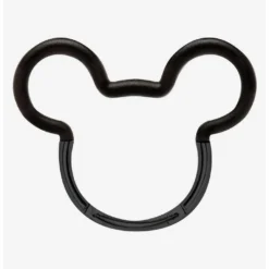 Flash Sale 👏 Petunia Pickle Bottom Disney Mickey Mouse Bag Hook Black 😀