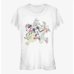 Best reviews of ✔️ Disney Mickey Mouse Group Run Girls T-Shirt 🔥