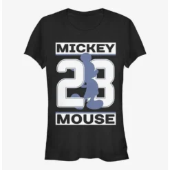 Best deal 🤩 Disney Mickey Mouse Mickey Shadow Date 😀 Girls T-Shirt ⌛