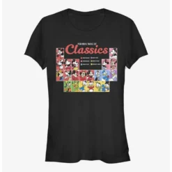 Best Pirce 🥰 Disney Mickey Mouse Classic Periodic 👏 Girls T-Shirt ✔️