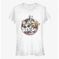 Best Sale 😍 Disney Mickey Mouse Retro Groupie Girls T-Shirt 🥰