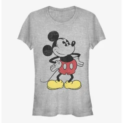 Budget 👏 Disney Mickey Mouse Classic Vintage Mickey 💯 Girls T-Shirt ✔️