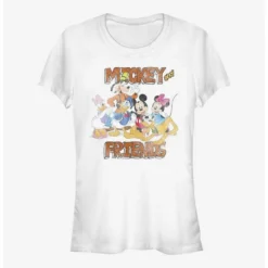 Promo 🔥 Disney Mickey Mouse Mickey And Friends Girls T-Shirt 😉