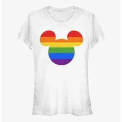 Promo 🛒 Disney Mickey Mouse Rainbow Ears Girls T-Shirt ⭐
