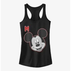 Brand new ⭐ Disney Mickey Mouse Letter Mickey Girls Tank 🔥