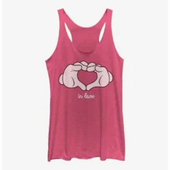 Buy ✔️ Disney Mickey Mouse Glove Heart 🥰 Girls Tank 👍