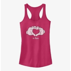 Cheapest 😀 Disney Mickey Mouse Glove Heart Girls Tank 🛒
