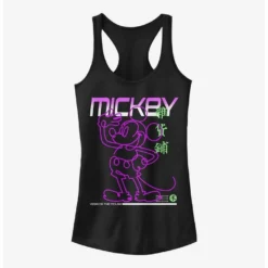 Top 10 👍 Disney Mickey Mouse Street Glow Girls Tank 😍