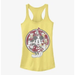 New 🔥 Disney Mickey Mouse Vintage Mickey Friends Girls Tank ✨