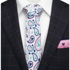 Cheap ⭐ Disney Mickey Mouse Paisley Multi Tie 💯 -Mickey Mouse Store 14453378 av4