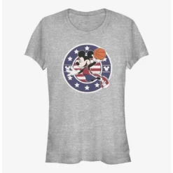 Best reviews of 🛒 Disney Mickey Mouse Basketball Americana 🤩 Girls T-Shirt ✨
