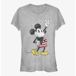 Discount 🎉 Disney Mickey Mouse American Mouse Girls T-Shirt 🤩