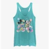 New ⌛ Disney Mickey Mouse 80's Minnie Mickey Girls Tank 😉