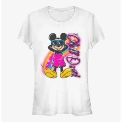 Hot Sale 😉 Disney Mickey Mouse Airbrushed Mickey Girls T-Shirt 🎁