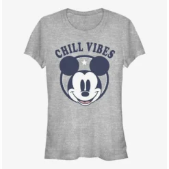 Top 10 ✨ Disney Mickey Mouse Chill Vibes 😀 Girls T-Shirt ⌛