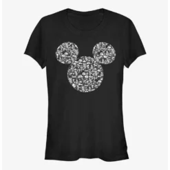 Top 10 👏 Disney Mickey Mouse Mickey Icons Fill Girls T-Shirt 💯