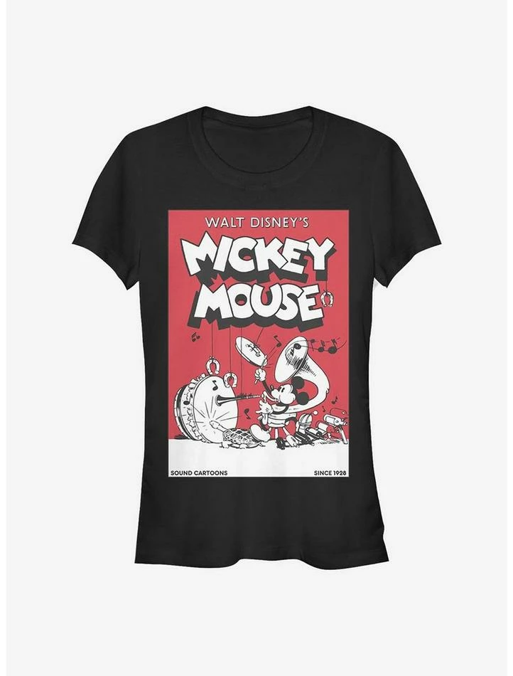 Discount ⭐ Disney Mickey Mouse Mickey Band Comic ⭐ Girls T-Shirt ⭐ 1 Discount ⭐ Disney Mickey Mouse Mickey Band Comic ⭐ Girls T-Shirt ⭐