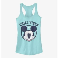 Cheap 🌟 Disney Mickey Mouse Chill Vibes Girls Tank ✔️