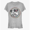 Hot Sale 🛒 Disney Mickey Mouse Retro Mickey Minnie Girls T-Shirt 😍