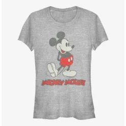 Deals 🎉 Disney Mickey Mouse Vintage Mickey ⌛ Girls T-Shirt ❤️