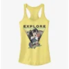Discount ⌛ Disney Mickey Mouse Explore Mickey Travel 🛒 Girls Tank 🧨