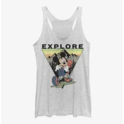 Cheapest 🛒 Disney Mickey Mouse Explore Mickey Travel Girls Tank ✨