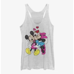 Best Sale ✨ Disney Mickey Mouse Mickey Minnie Love ⭐ Girls Tank ❤️