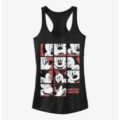 Best deal 👍 Disney Mickey Mouse Mickey Mouse Expression Grid Girls Tank 😍