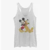 Budget 💯 Disney Mickey Mouse Mickey And Pluto 🔔 Girls Tank ✨