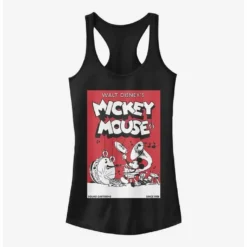 Deals 😀 Disney Mickey Mouse Mickey Band Comic Girls Tank 😀