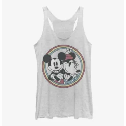 Buy 🔔 Disney Mickey Mouse Retro Mickey Minnie Girls Tank 🤩