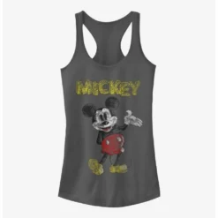Budget ⭐ Disney Mickey Mouse Sketchy Mickey Girls Tank 🧨