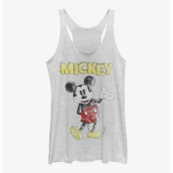 Buy 🌟 Disney Mickey Mouse Sketchy Mickey 🎁 Girls Tank ✔️