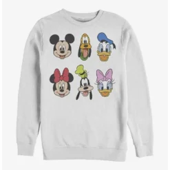Budget 🛒 Disney Mickey Mouse Always Trending Stack Crew Sweatshirt ✨
