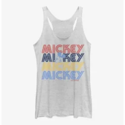 Top 10 ⌛ Disney Mickey Mouse Retro Stack ⭐ Girls Tank ⭐