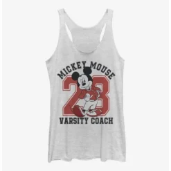 Budget 🔔 Disney Mickey Mouse Varsity Mouse Girls Tank ⭐