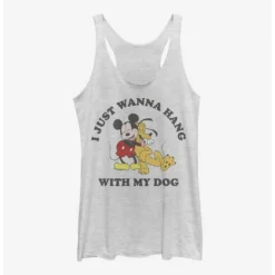 Best Pirce ⭐ Disney Mickey Mouse Mickey Dog Lover Girls Tank 😉