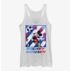 Budget ✔️ Disney Mickey Mouse Mickey Football Star Girls Tank 🛒