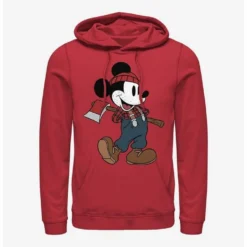 Top 10 🔥 Disney Mickey Mouse Lumberjack Mickey Hoodie 👍