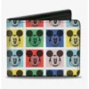 Deals 👏 Disney Mickey Mouse Smiling Blocks Bifold Wallet 😍