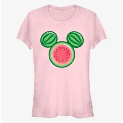 Cheapest 👏 Disney Mickey Mouse Watermelon Ears Girls T-Shirt ⌛