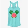 Cheap ✨ Disney Mickey Mouse Watermelon Ears 🥰 Girls Tank 🔥