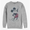 Cheap ⭐ Disney Mickey Mouse Plaid Mickey Crew Sweatshirt 🎁