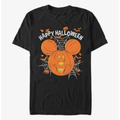 Outlet ⭐ Disney Mickey Mouse Mickey Mouse Jack-O'-Lantern T-Shirt ⌛