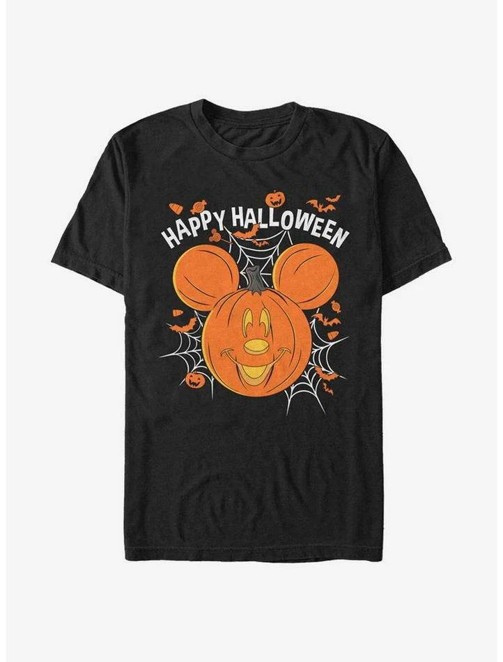 Outlet ⭐ Disney Mickey Mouse Mickey Mouse Jack-O'-Lantern T-Shirt ⌛ 1 Outlet ⭐ Disney Mickey Mouse Mickey Mouse Jack-O'-Lantern T-Shirt ⌛