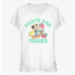 Flash Sale ✔️ Disney Mickey Mouse Fruits And Veggies 😍 Girls T-Shirt 🎁