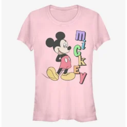 Buy ✔️ Disney Mickey Mouse Mickey Name 😍 Girls T-Shirt 🎁