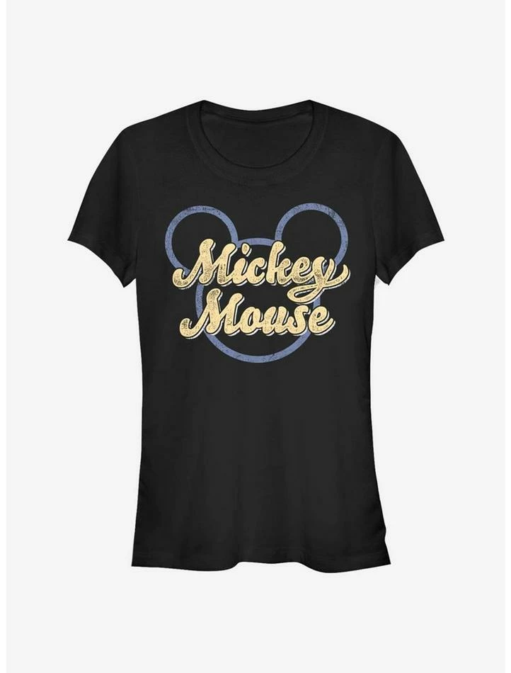 Cheapest 𧨠Disney Mickey Mouse Mickey Script Girls T-Shirt π 1 Cheapest 𧨠Disney Mickey Mouse Mickey Script Girls T-Shirt π